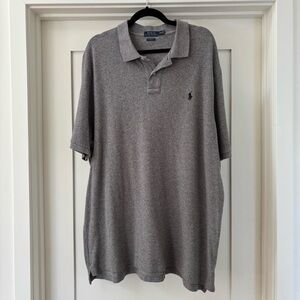 Ralph Lauren Heather Gray Polo Shirt XXL